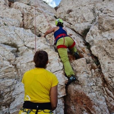 Climbing Ymittos9