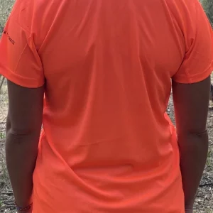"Throne of Zeus" Performance Tee Coral