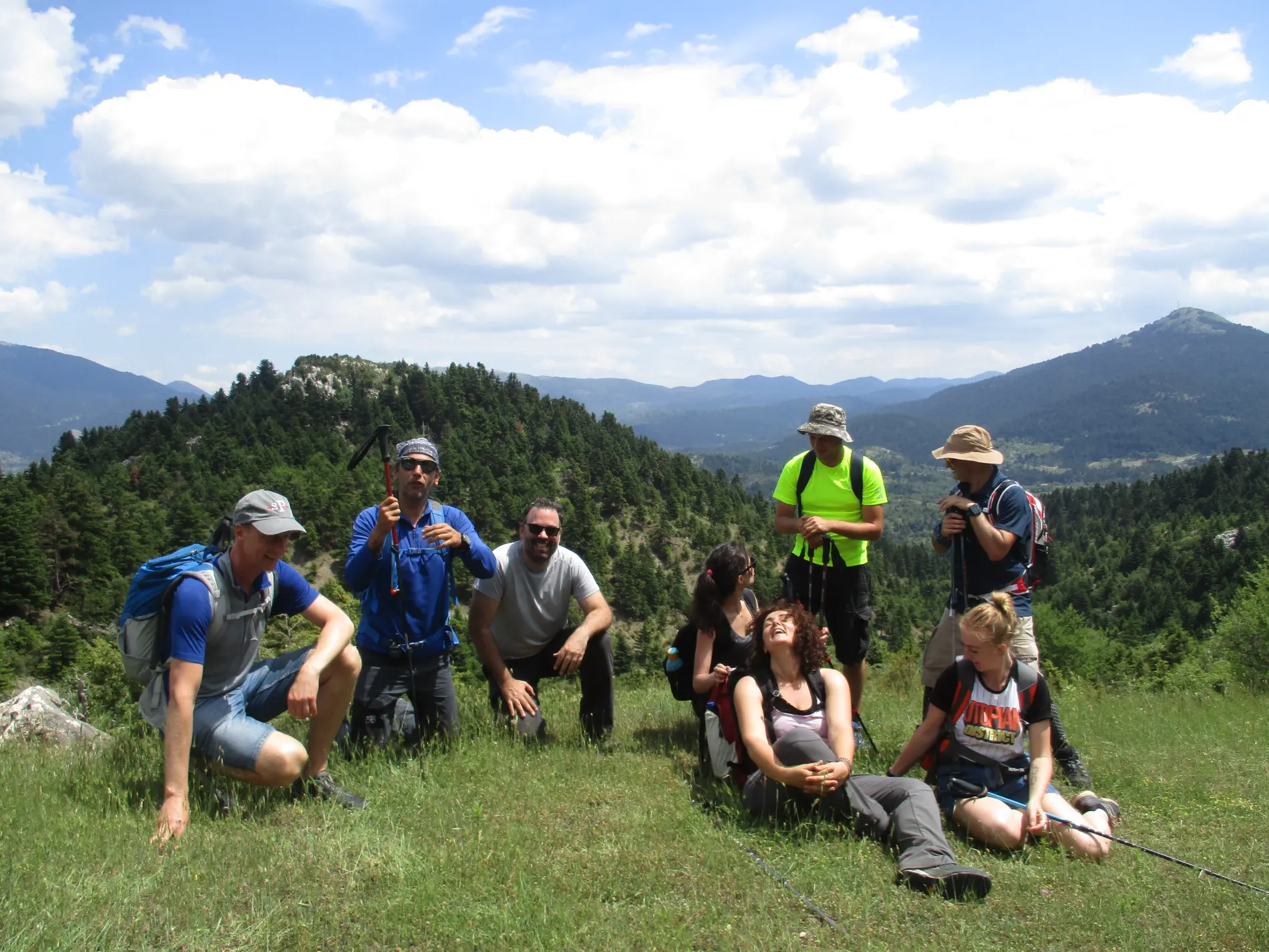 Μαγούλιανα Νυμφασία πεζοπορική διαδρομή στο Menalon Trail με το BackpackOnGreece