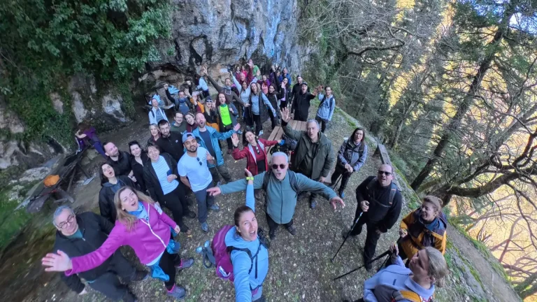 πεζοπορία Μαγούλιανα Νυμφασία