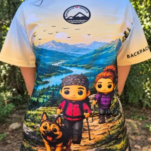 Dry fit μπλουζάκι πεζοπορίας Better Together από το BackpackOnGreece