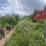 Πεζοπόροι ξεκινούν την περιπέτεια στον Υδροβιότοπο Τζιρού. Υδροβιότοπος Τζιρού
