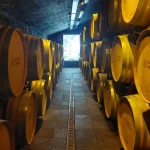 Το εντυπωσιακό κελάρι. Κελάρι του οινοποιείου Αβέρωφ στο Μέτσοβο