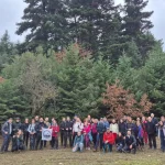 Η κλασική ομαδική φωτογραφία, όπως επιβάλλεται σε κάθε εξόρμηση. Η καθιερωμένη ομαδική φωτογραφία του BackpackOnGreece στο Δρυοδάσος Ρουπάκι