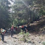 Σημείο στάσης στη Χαράδρα Φλαμπουρίτσας