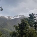 Χιονισμένη Ζήρεια από τη Χαράδρα Φλαμπουρίτσας